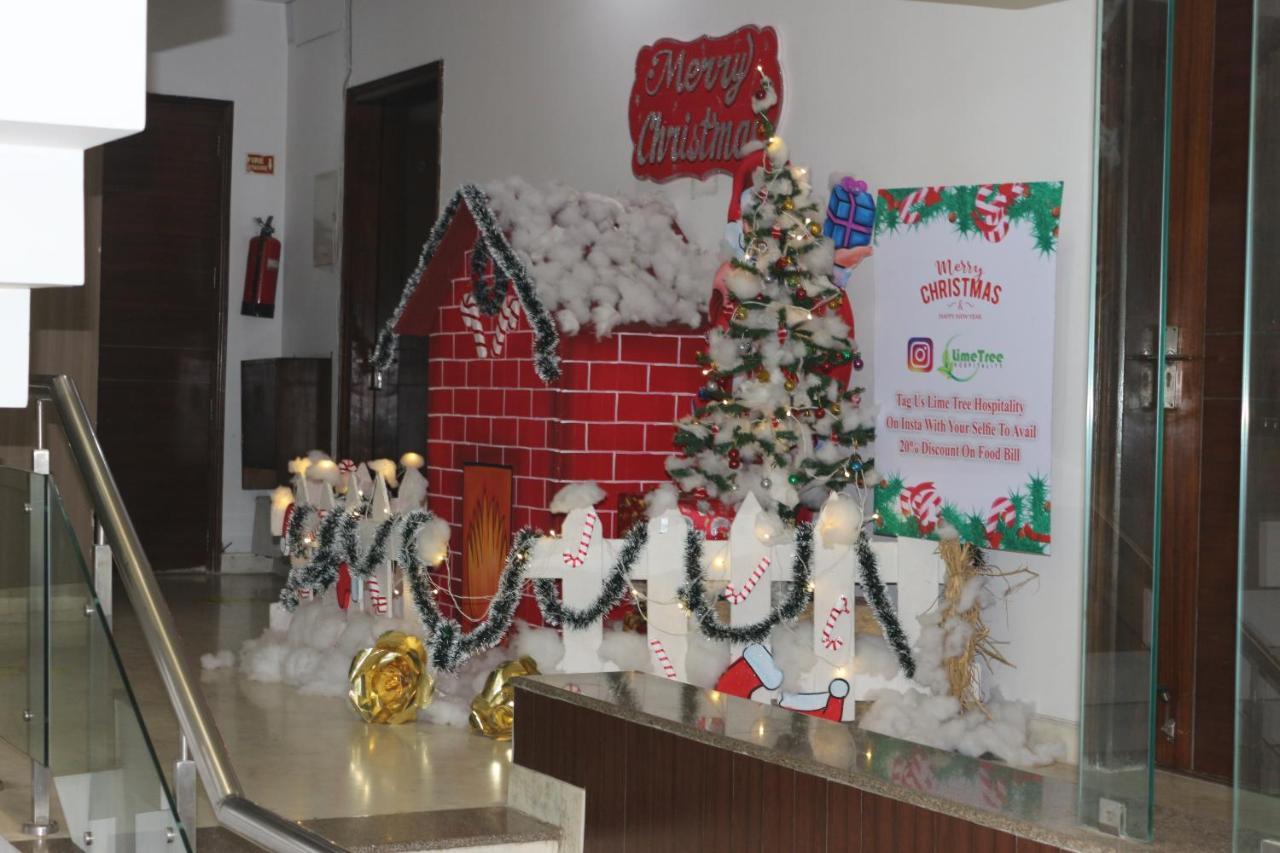 Lime Tree Hotel Sushant Lok Gurgaon Sector 29 Next To Iffco Chowk Metro Eksteriør bilde